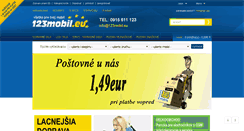 Desktop Screenshot of 123mobil.eu