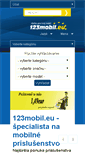 Mobile Screenshot of 123mobil.eu